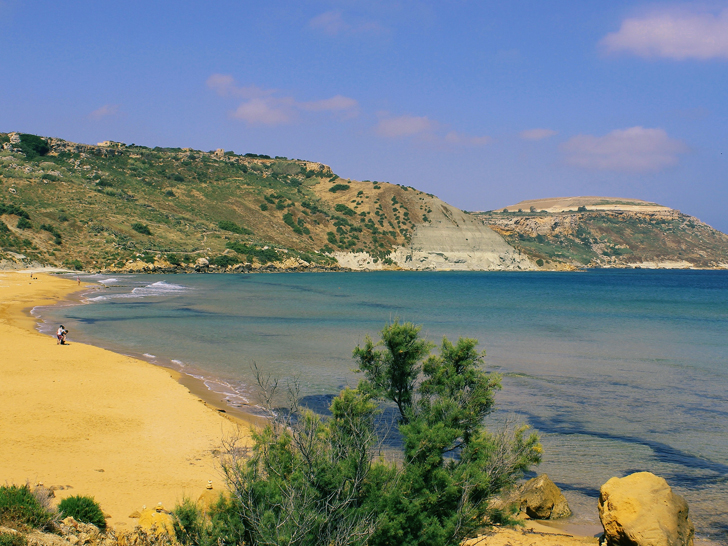 Бухта Рамала - лучшие пляжи Мальты