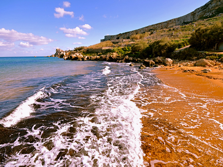 Залив Сан-Блас - лучшие пляжи Мальты