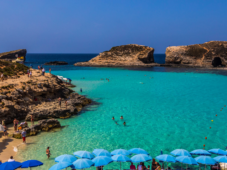 Голубая лагуна - Лучшие пляжи Мальты