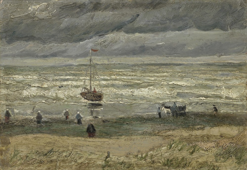 Вид на море у Схевенингена, Ван Гог